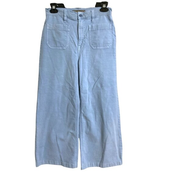 J. CREW POINT SURE Wide Leg Crop Pants size 26 - Picture 2 of 16